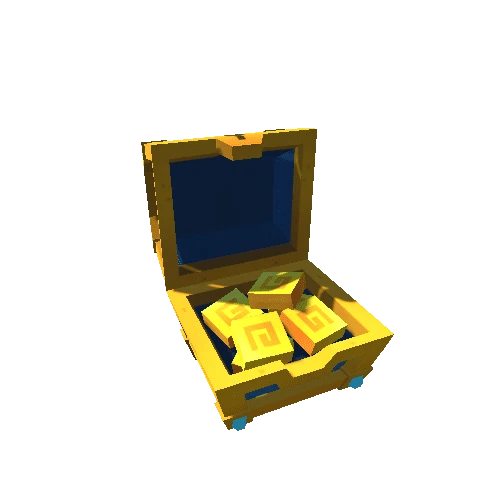 Toon Treasure Chest Real - Blue